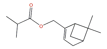 6,6-Dimethylbicyclo[3.1.1]hept-2-en-2-yl-methyl 2-methylpropionate